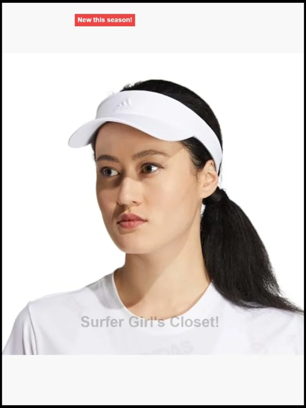 Athletic Clip-on Sun Hat with Sweatband